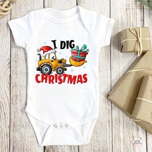 Kids Christmas T-Shirt “I dig Christmas “
